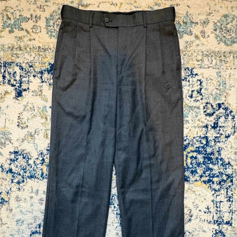 Stafford Wool Blend Trousers, 32x30